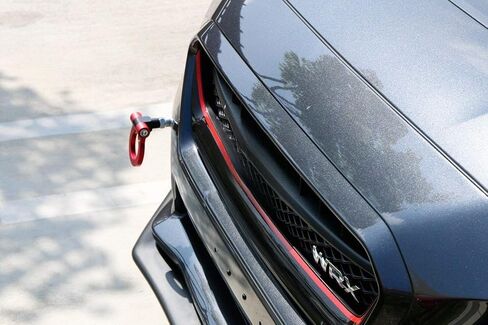 iJDMTOY متوافق مع Subaru BRZ Impreza WRX STi، Scion FR-S Toyota 8، حلقة خطاف سحب أمامية من الألومنيوم خفيفة الوزن باللون الأحمر in Saudi Arabia
