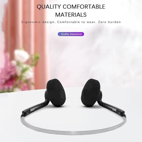 Black Retro Over-Ear Earphones,Mini Stereo Lightweight Headphones with Cord,Hi-Fi Stereo Earphone Headset,80s 90s Vintage Headset Wired,Walkman Headphone in Saudi Arabia