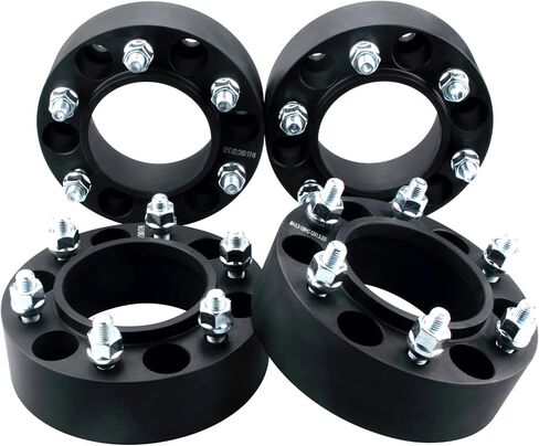 DCVAMOUS 4PC Black 6x5.5 Hubcentric Wheel Spacers 2.5 Inch Compatible with Toyota, 6x139.7 Wheel Spacers 12x1.5 Studs for 1995-2025 Tacoma, 1986-20253 4Runner, 2007-2014 FJ Cruiser, 2000-2006 Tundra in Saudi Arabia