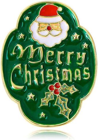 Christmas Pins for Backpacks Kawaii Santa Cat Cute Enamel Brooches Button Pins Accessories Novelty Cartoon Funny Badges Clothing Bags Jackets for Women Girl Boy Men in Kuwait