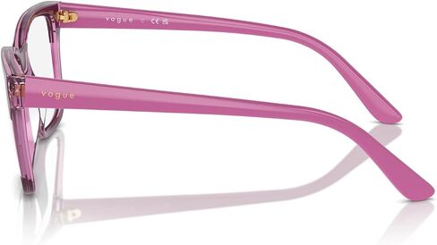 Vogue Eyewear Women's Vo5556f Low Bridge Fit Rectangular Prescription Eyewear Frames in Saudi Arabia