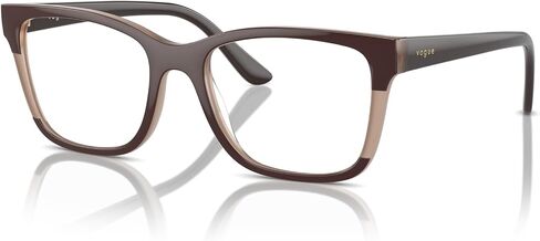 Vogue Eyewear Women's Vo5556f Low Bridge Fit Rectangular Prescription Eyewear Frames in Saudi Arabia