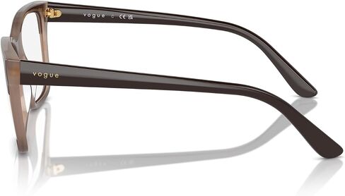 Vogue Eyewear Women's Vo5556f Low Bridge Fit Rectangular Prescription Eyewear Frames in Saudi Arabia