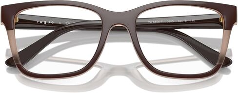 Vogue Eyewear Women's Vo5556f Low Bridge Fit Rectangular Prescription Eyewear Frames in Saudi Arabia