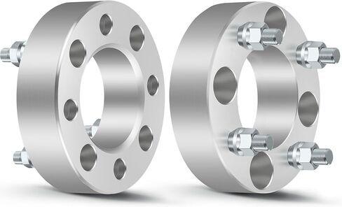 محولات فواصل العجلات OCPTY 4x4.5 فواصل مزورة حقيقية 1.5 بوصة مع حجم خيط 12x1.5 مقاس 82.5 مم يناسب 2006-2016 لـ Civic 2 قطعة in Saudi Arabia