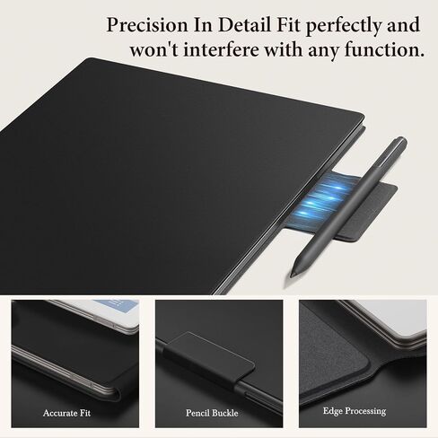 OLAIKE Magnetic Case for 11.8" Remarkable Paper Pro Color Paper Tablet (2024 Release), Slim Smart Mosaic Weave Book Folio with Pen Clasp, Bundle with Premium Membership (Basalt) in Kuwait