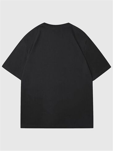 Verdusa Men's Jersey Game Day Oversized Short Sleeve Graphic Tees Top Round Neck Cotton Football Shirts in Saudi Arabia