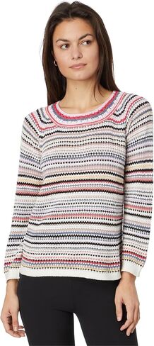 NIC+ZOE Women's Crochet Crush Sweater in Saudi Arabia