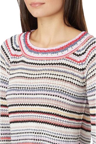 NIC+ZOE Women's Crochet Crush Sweater in Saudi Arabia