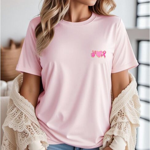 Breast Cancer Awareness Pins Bulk Pink Ribbon Brooches for Women Faith Hope Lapel Pins Breast Cancer Awareness Jewelry Accessories Decorations Charity Public Fundraiser Supplies in Kuwait