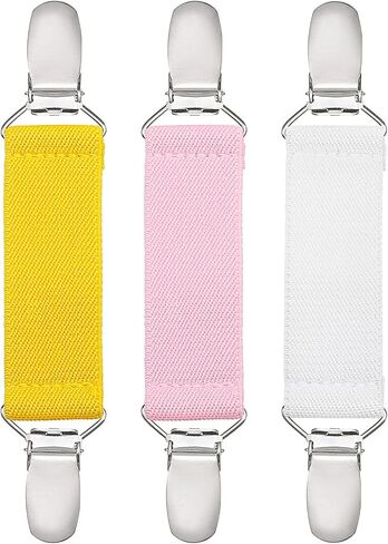 uxcell Dress Cinch Clips Sweater Clips Shawl Cardigan Collar Clips Scarf Clip Elastic Dress Clips Back Cinch for Women in Saudi Arabia