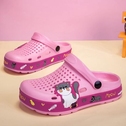 Children Garden Shoes Kids Boys Girls Cute Clogs Toddler Slippers Slip On Beach Pool Sandals Yard Lightweight and Comfortable in Kuwait