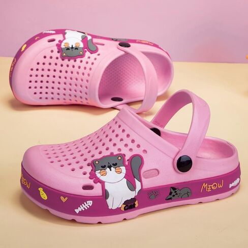 Children Garden Shoes Kids Boys Girls Cute Clogs Toddler Slippers Slip On Beach Pool Sandals Yard Lightweight and Comfortable in Kuwait