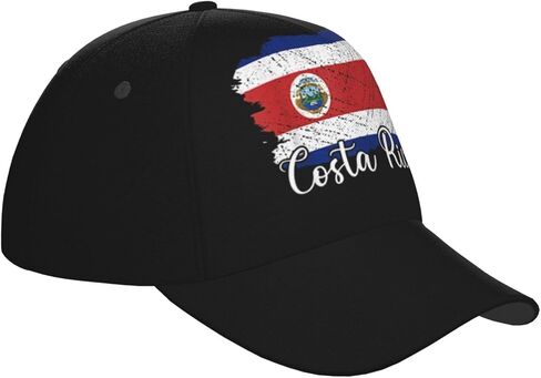 Cute Costa Rica Flag Hat Men Women Adjustable Costa Rican Baseball Cap Outdoor Snapback Baseball Hats in Kuwait