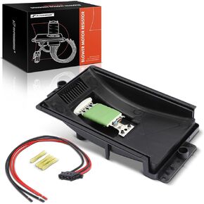 A-Premium A-Premium HVAC Blower Motor Resistor with Wire Harness Kit Compatible with Volkswagen & Audi Vehicles - Jetta 2000-2005, Golf 1999-2006/2010, Beetle 1998-2010, TT/TT Quattro 2000-2006