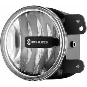 KC HiLiTES 497 Gravity G4 Amber LED Fog Light (SAE/ECE), clear