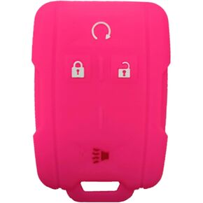 KAWIHEN Silicone Key Fob Cover Protector Fit for 2014 2015 2016 2017 Chevrolet Chevy Silverado Colorado Tahoe Suburban Gmc Yukon Sierra 13577770 2288148 M3N-32337100