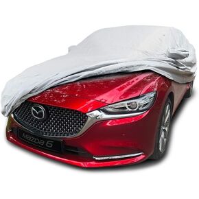CarsCover Custom Fit 2009-2021 Mazda 6 Car Cover Mazda6 Heavy Duty Weatherproof Ultrashield Covers