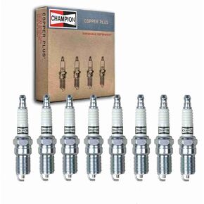8 pc Champion Copper Plus Spark Plugs compatible with Ford Explorer 5.0L V8 1996-2001