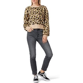 Louna Rent The Runway Pre-Loved Leopard Boat Neck Sweater