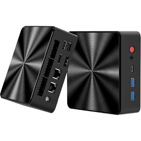 Mini PC, Intel Core i3-N305(up to 3.8GHz) 8C/8T, 16GB DDR4 RAM 512GB M.2 SSD Dual 2.5G LAN, Mini Desktop Computers Windows 11, 4K Triple Display, Type-C, WiFi 6, BT5.2, Micro PC Home Office