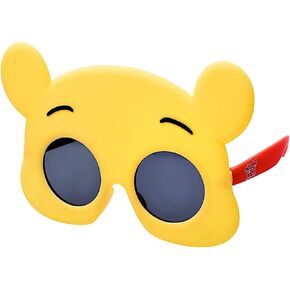 Sun-Staches Winnie the Pooh Sunglasses | Pooh or Tigger Costume Accessory | UV 400 | One Size FIts Most