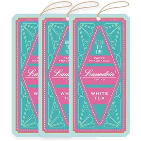 Paper Fragrance White Tea, 3pk - Closet Freshener - Closet Deodorizer Odor Eliminator - Sachets for Drawers and Closets - Drawer Fresheners for Clothes - Fresh Scents Sachet Packets