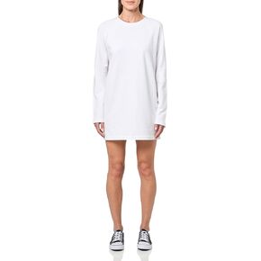 Norma Kamali Women's Oversized Raglan Sleeve Mini Dress
