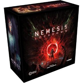 Rebel Nemesis Lockdown Board Game | Sci-Fi Horror Miniatures Game | Strategy | Cooperative Adventure Game for Adults and Teens | Ages 14+ | 1-5 Players | Avg. Playtime 90-180 Minutes | Made by Rebel