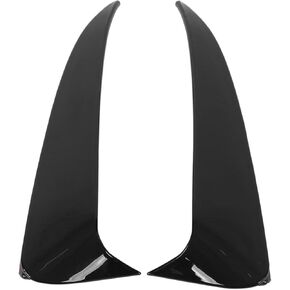 KIMISS Rear Bumper Vent Spoiler, Rear Bumper Air Vent Cover Trim for Mercedes Benz C‑Class W205 Sedan Sport 4‑Door AMG Line 2015 up