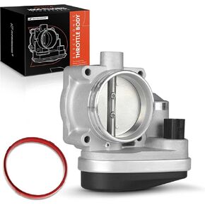 A-Premium Electronic Throttle Body with TPS Sensor Compatible with BMW E65 E66 760i 2004 2005 2006 V12 6.0L, 760Li 2003 2004 2005 2006 2007 2008 V12 6.0L, Replace# 13540151537