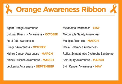 1/2/5/10/25/50/100pcs Leukemia Awareness Wholesale Pack Pins/Bulk Pins - Orange Ribbon Pins for Leukemia Awareness- Perfect for Support Groups, Events, Gift-Giving and Fundraising in Saudi Arabia