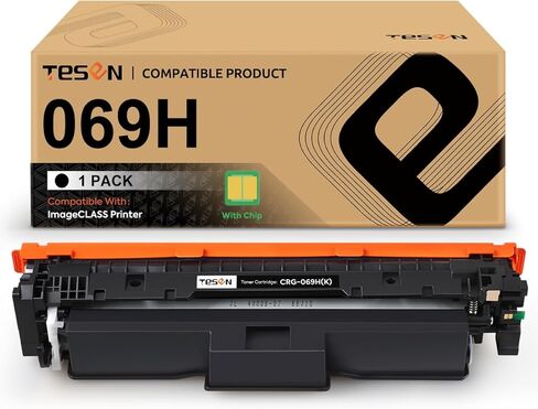 069 069H MF753Cdw استبدال خرطوشة الحبر المتوافقة مع Canon 069 CRG 069 مجموعة خرطوشة الحبر باستخدام Canon Imageclass LBP674C LBP674Cdw، MF750C MF751Cdw طابعة 4 عبوات ألوان in Kuwait