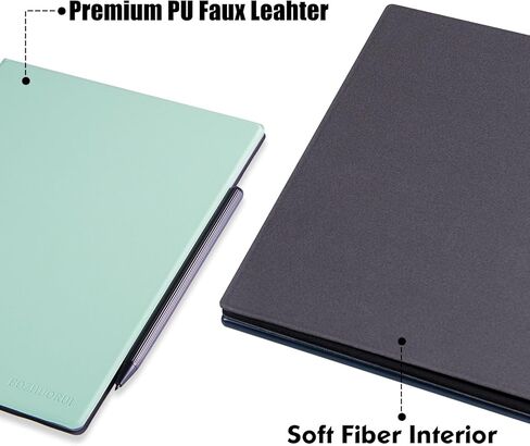 BOZHUORUI Magnetic Case for Onyx Boox Go 10.3 Tablet (2024 Released) - Ultrathin Lightweight Book Folio Cover with Auto Sleep/Wake (Dark Blue) in Kuwait