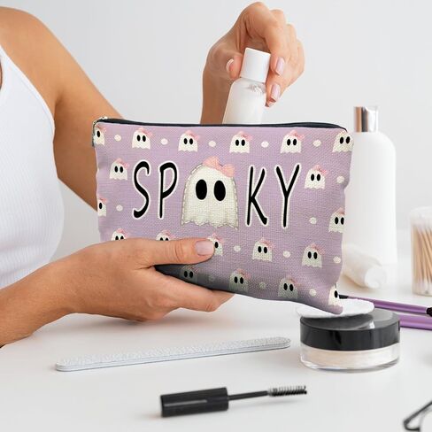 goth makeup bag,goth gifts for women,spooky Funny gifts for women, emo bag,This Bag Contains My Face,gothic makeup bag,halloween gifts for women,spooky gifts,witchy gifts for women(black) in Saudi Arabia
