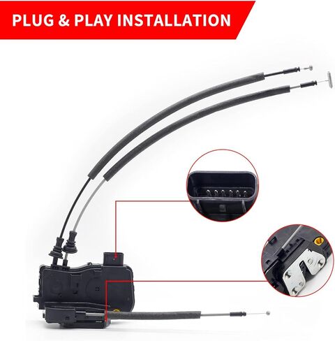 مجموعة مزلاج الباب الأمامي الأيسر لشركة Hyundai Sonata 2011-2015 مشغل قفل الباب الكهربائي # 81310-3S010 813103S010 مجموعة مشغل قفل الباب in Kuwait