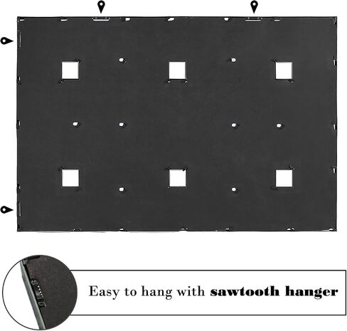 24 Opening Collage Picture Frame - Large Photo Frames Collage for 4x6 Pictures Display for Family Gifts Multiple Photos Frame Set Picture Frames Collage for Wall Hanging in Saudi Arabia