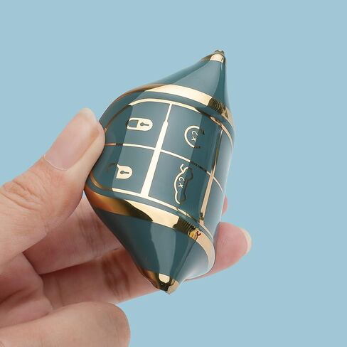 لجيب مفتاح فوب غطاء سلسلة المفاتيح تناسب جراند شيروكي رينيجيد كرايسلر 200 300 دودج رام دورانجو تشالنجر رحلة الذكية مفتاح قذيفة (أسود) in Kuwait