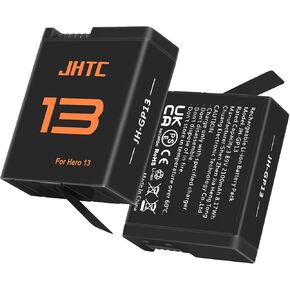 2 Packs Replacement Batteries for Gopro Hero 13 Battery 2100mAh and LED USB Quick Battery Charger Hub, Replacement Battery Pack Charger Accessories for Gopro Hero 13