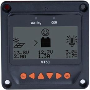ACOPOWER Mt-50 LCD Display Suitable for Hy Series MPPT Charge Controller, Remote Meter