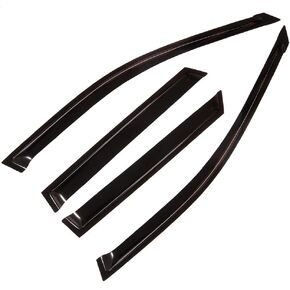 SCITOO Outside Mount Window Visor Deflector Rain Guard Dark Smoke, 4 Pcs Set Fit for 2003-2007 for Nissan Murano