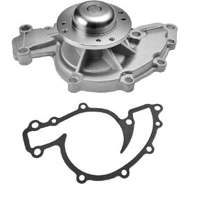 AW5075 Professional Water Pump with Gasket Compatible with 09-05 BUICK ALLURE LACROSSE 05-00 CHEVROLET IMPALA 05-96 PONTIAC BONNEVILLE 08-97 PONTIAC GRAND PRIX