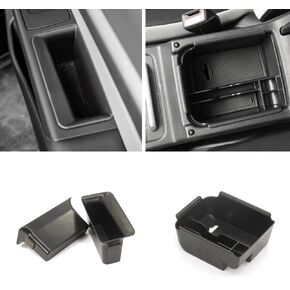 Center Console Organizer Tray (1 Pack) |Front Door Storage Box (2 Pack) Compatible with VW Volkswagen Golf8 MK8 2022-2023 Accessories