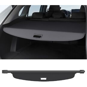 Cargo Cover Compatible with Jeep Grand Cherokee 2022-2025 (2 Row; WL) Accessories Carbon Fiber Texture Retractable Trunk Cover Security Shield Luggage Privacy (Carbon Fiber Texture)