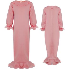 Women Cindy Lou Who Costume Cindy Lou Who Pink Dress Girls Christmas Nightgowns Character Cosplay Adult M