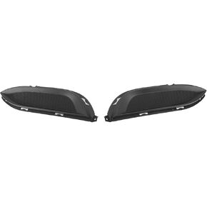 Fog Light Hole Cover, 2PCS Fog Light Hole Cover Grille Molding Trim Left Right Replacement For Forte Sedan 2014 to 2016