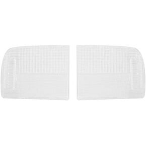 KIMISS Dome Light Cover, 34401-SDA-A01 ABS Pair of Car Interior Reading Light Lens Cover Interior Roof Map Light Lens