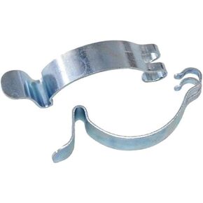 2Pcs Stainless steel Car Air Filter Cleaner Housing Box Lid Spring Clip Clamp for Car Air Filters，Air Filter Clips (Silver)