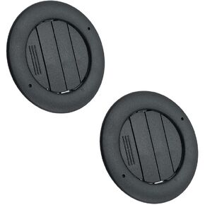 2PCS Rear Ceiling Roof Headliner AC Heater Air Vent Outlet Louvered Grille Compatible with Ford Expedition 2015-2020 Lincoln Navigator 2015-2020 Black FL1Z-19893-AH