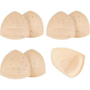 Waterproof Swimsuit Bra Inserts Pads 3 Pairs Removable Bathing Suit Insert Bikini Push up Inserts A/B or C/D,D/E Cup